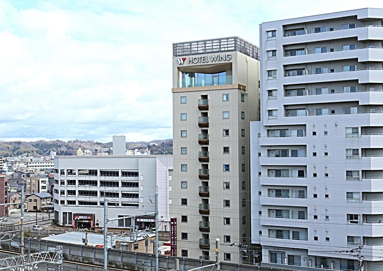 Hotel Wing International Premium Kanazawa Ekimae Exterior foto